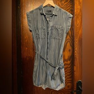 Gap Denim Shirt Dress